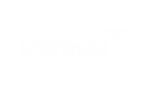 Logo Izitravel branco PNG